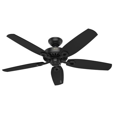 Hunter Builder Elite 52" Ceiling Fan in Matte Black, , large
