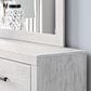 Ashley Cayboni Bedroom Mirror Only in Whitewash, , large