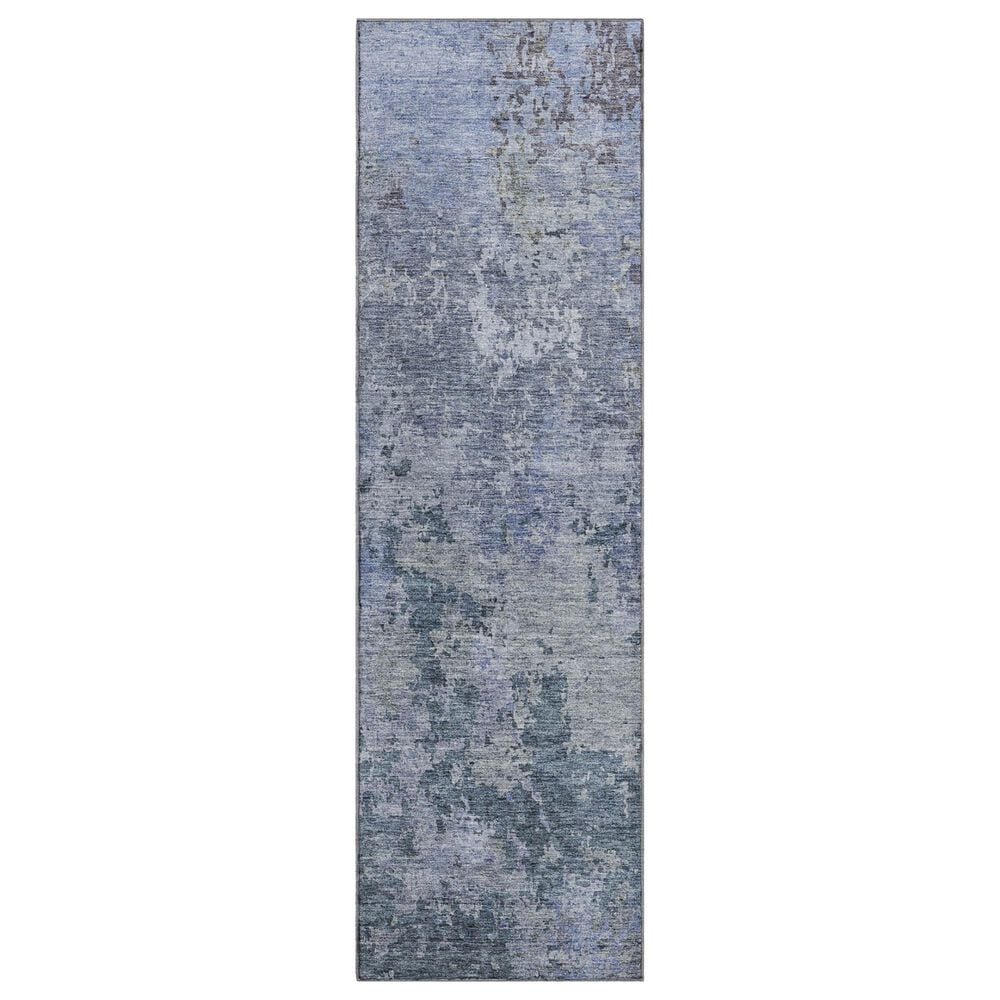 Dalyn Rug Company Bresca 2"3" x 7"6" Blue Indoor/Outdoor Runner, , large