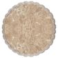 Hearth and Haven Outdoor Carved Side Table with Faux Natural Stone Texture in Gold, , large