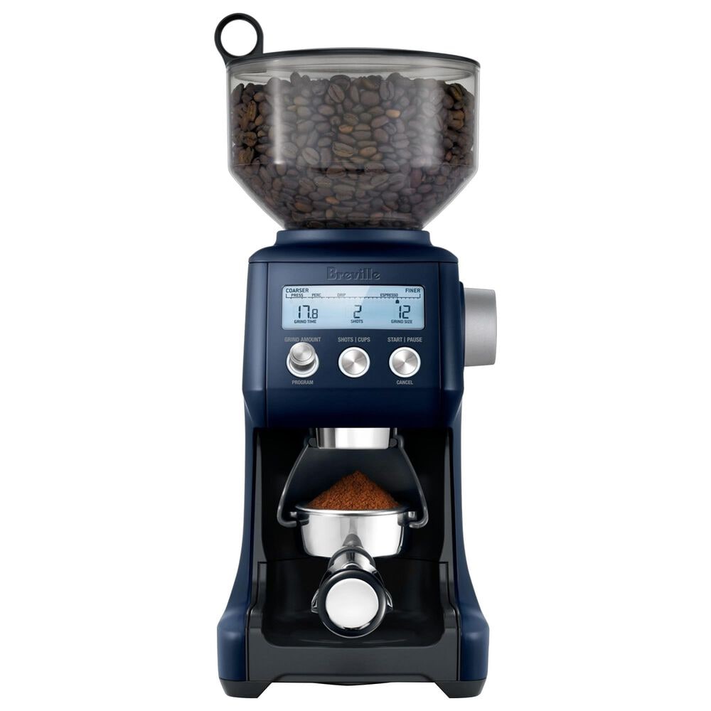 Breville 18 Oz Smart Grinder Pro with Adjustable Dose Control in Damson Blue, , large
