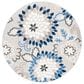 Safavieh Cabana 6"7" Round Grey and Blue Area Performance Rug, , large