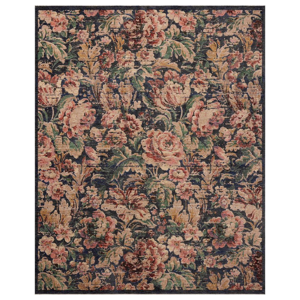 Loloi Winchester Midnight and Blush 8"6" x 11"6" Area Rug, , large