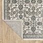 Oriental Weavers Echo Ivory and Blue 9"10" x 12"10" Area Rug, , large