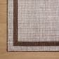 Loloi Easton Dove and Coffee 2"3" x 3"9" Indoor/Outdoor Area Rug, , large