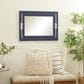 Maple and Jade 31" Rectangular Wall Mirror with Knotted Rope in Distressed Blue, , large