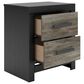 Ashley Broachmyn 5 Piece Queen LED Bookcase Bed Set in Black and Gray, , large