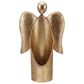 Creative Coop Metal Angel Container in Antique Gold, , large
