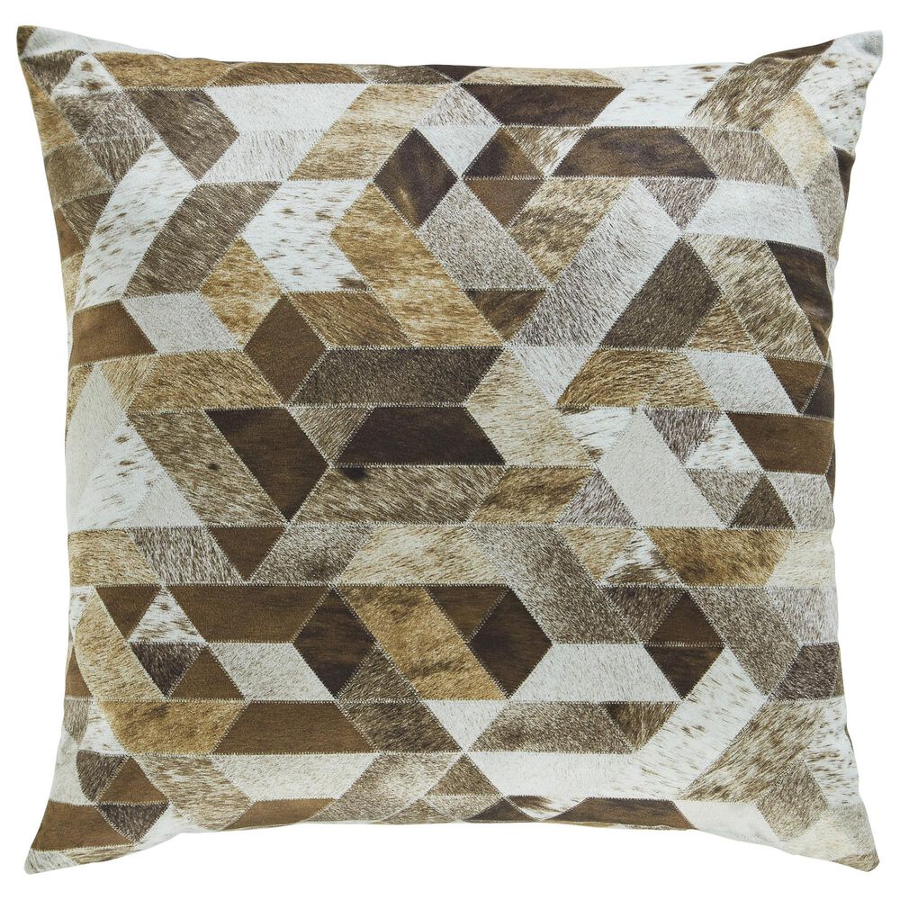 Ashley Adamund 20" x 20" Throw Pillow in Brown, , large