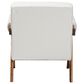 Baxton Studio Georgina Accent Chair in Cream, , large