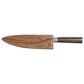 Cangshan Haku 8" Chef"s Knife with Sheath in Dark Brown and Silver, , large