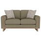 Golden Wave Furniture Sutton Place Stationary Loveseat in Green, , large