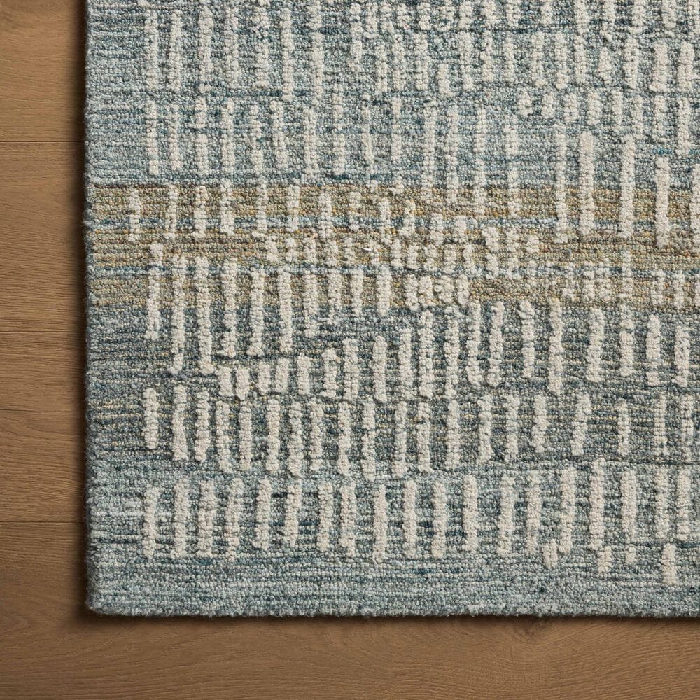 Loloi Elias Ocean and Oatmeal 2&#39;3&quot; x 3&#39;9&quot; Area Rug, , large
