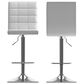 CorLiving Adjustable Bar Stool in White (Set of 2), , large