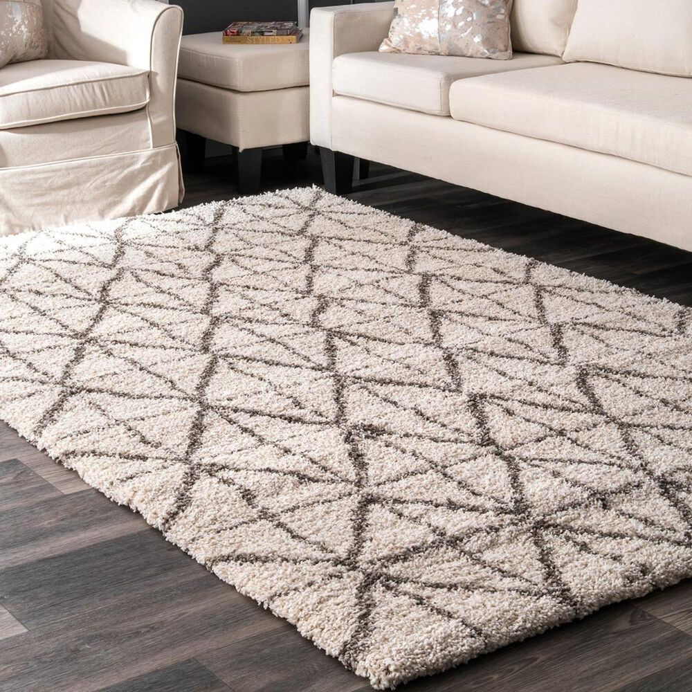 nuLOOM Sahara MLSH06A 4' x 6' Ivory Area Rug, , large