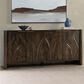 Classic Home Ledro 4-Door Buffet in Dark Brown, , large