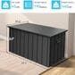 HOMLUX 190-Gallon Outdoor Storage Deck Box in Grey, , large