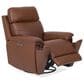 Flexsteel Refined Power Swivel Gliding Recliner with Power Headrest and Lumbar in Hickory, , large
