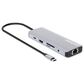 Manhattan USB-C PD 9-In-1 HDMI 4K Docking Station/Multiport Hub in Space Gray, , large