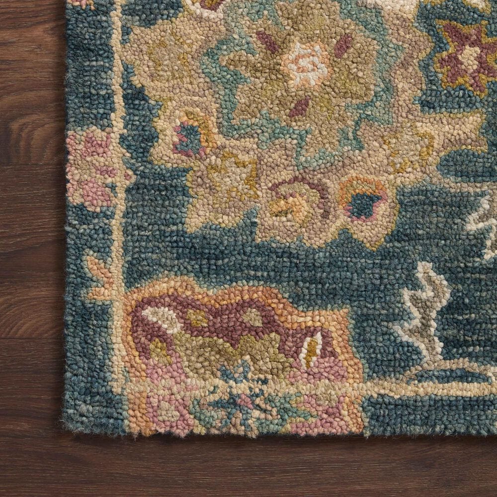 Loloi Padma Navy and Multicolor 7'9" x 9'9" Area Rug, , large