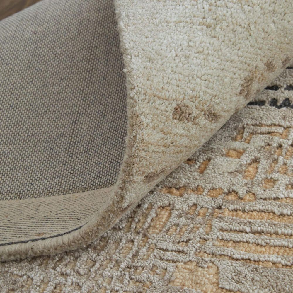 Feizy Zarah 8&#39; x 10&#39; Beige and Gray Area Rug, , large