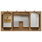 James Martin Malibu 48" Single Bathroom Vanity in Amber Birch with 3 cm Lime Delight Quartz Top and Rectangular Sink, , large