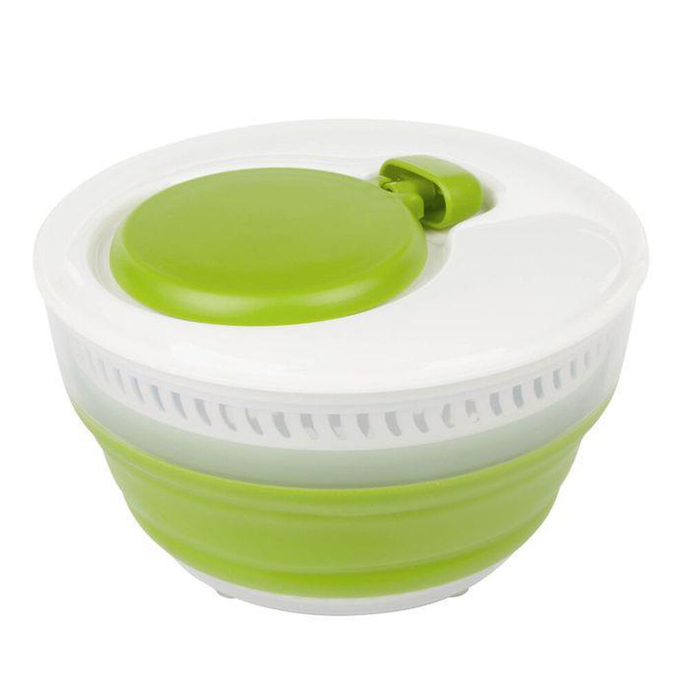 Progressive 3-Quart Collapsible Salad Spinner in Green, , large