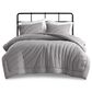 Hampton Park Juniper 3-Piece Full/Queen Comforter Set in Grey, , large