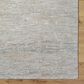 Surya Masterpiece Medium Gray, Light Gray, Cream and Ice Blue 2"7" x 3"11" Area Rug, , large