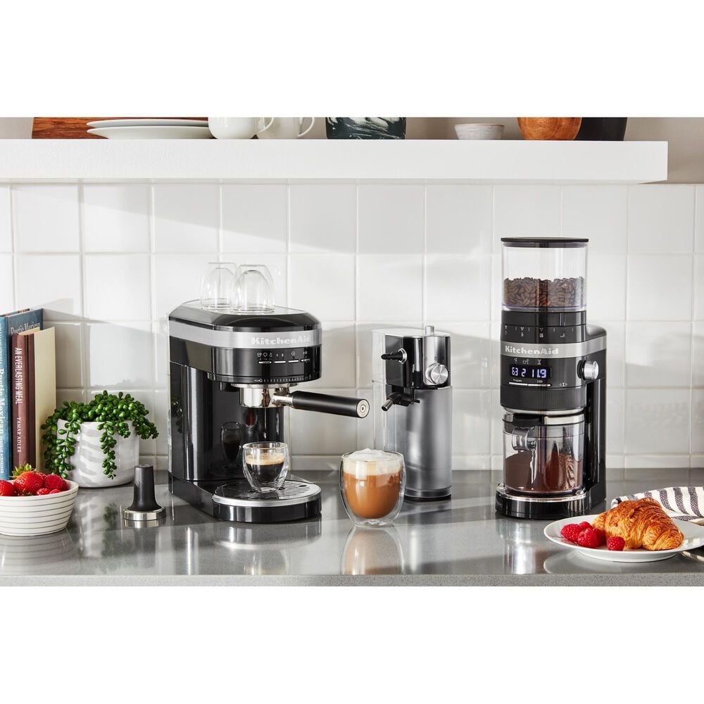 KitchenAid Burr Coffee Grinder in Onyx Black, , large