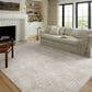 Loloi II Kamala 5"3" x 7"9" Ivory and Silver Area Rug, , large