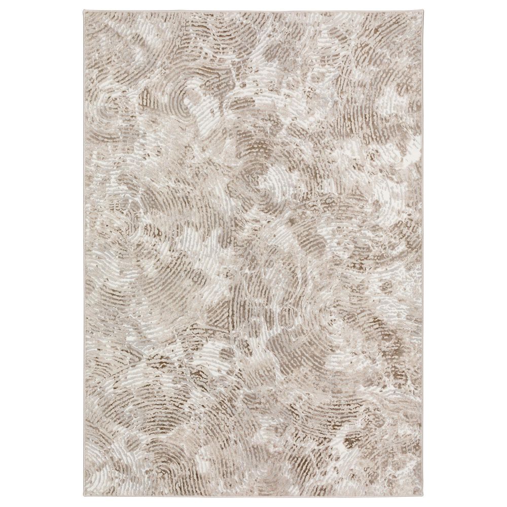 Dalyn Rug Company Rhodes RR5 3"2" x 5"1" Taupe Area Rug, , large
