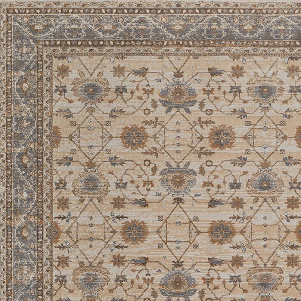 Feizy Celene 39KVF 5&#39; x 7&#39;6&quot; Beige and Gray Area Rug, , large