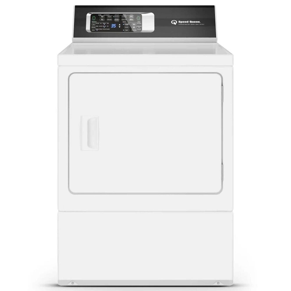 Speed Queen 3.2 Cu. Ft. Top Load Washer and 7.0 Cu. Ft. Front Load Gas Dryer Laundry Pair with 16-Preset Cycles in White, , large