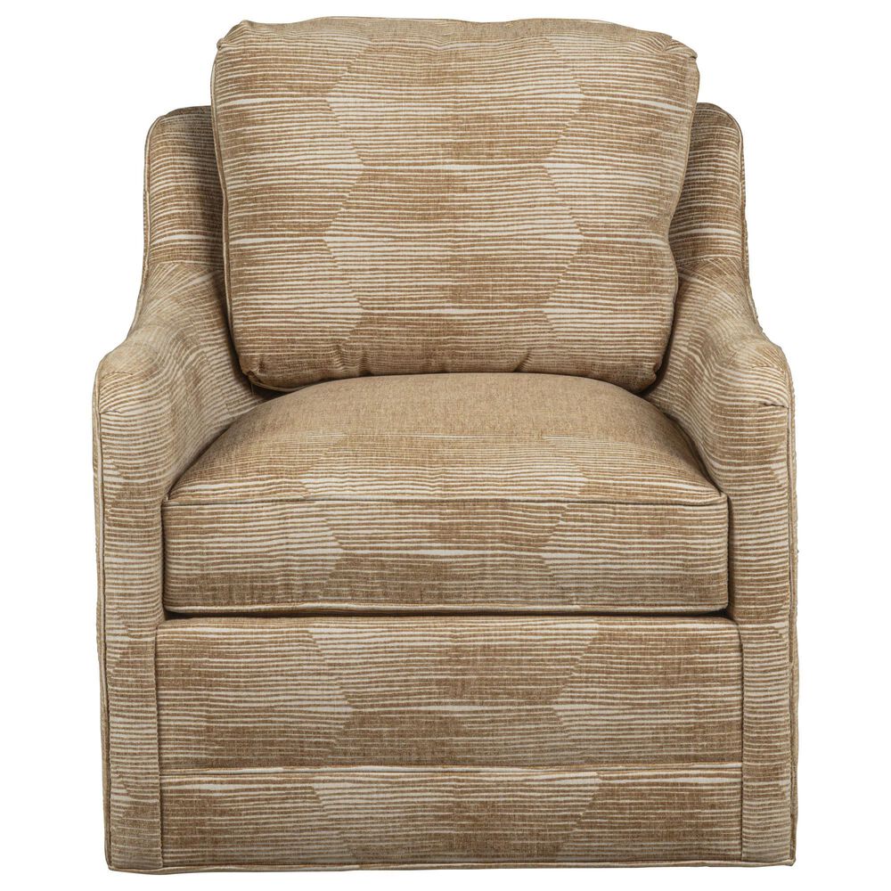 Lexington Furniture Glenhaven Swivel Chair in Gold, , large