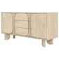 LH Imports Haru 3-Drawer Sideboard without Hutch in Sand Wash, , large