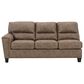 Ashley Navi 2-Piece Stationary Sectional in Fossil, , large