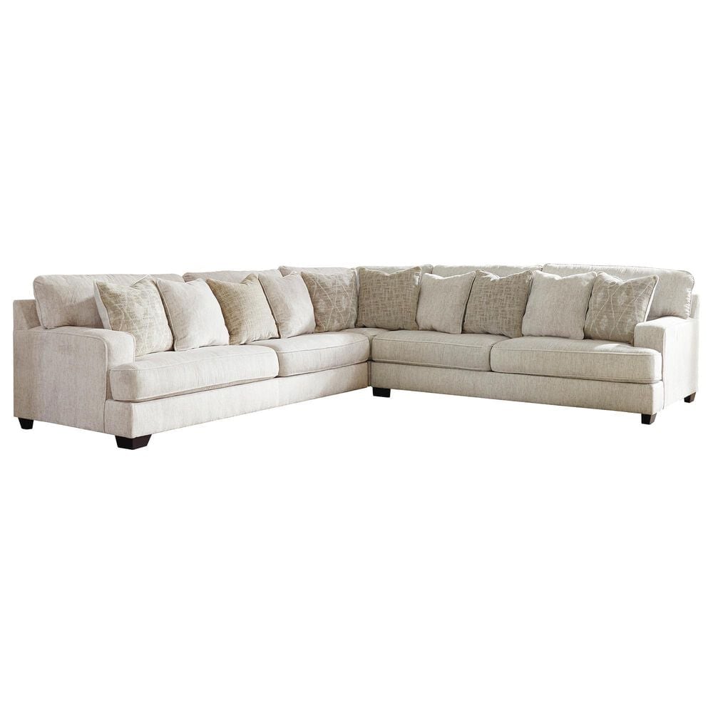 Signature Design by Ashley Rawcliffe 3-Piece Reversible L-Shaped Sectional in Parchment, , large