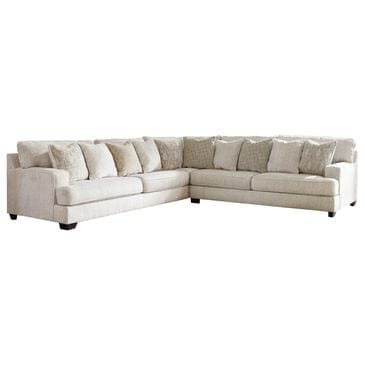 Signature Design by Ashley Rawcliffe 3-Piece Reversible L-Shaped Sectional in Parchment, , large