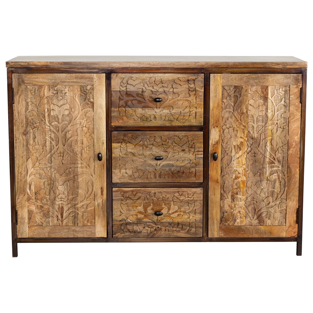 Jaipur Home Alchemy Accent Cabinet in Iron Brown, , large