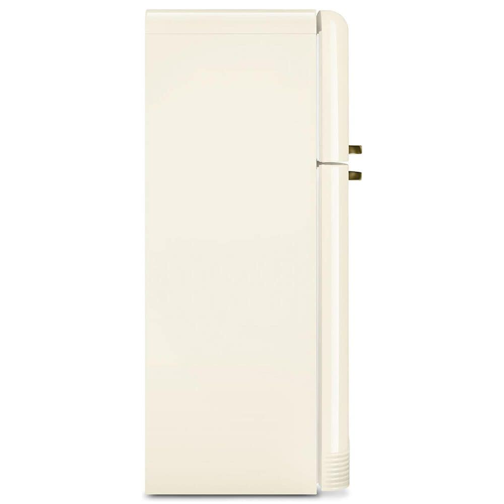 SMEG 19.28 Cu. Ft. Retro Top Freeze Refrigerator with Right Hinge and Chromed Handle in Cream, , large