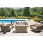 Ashley Beachcroft Patio Loveseat in Beige, , large