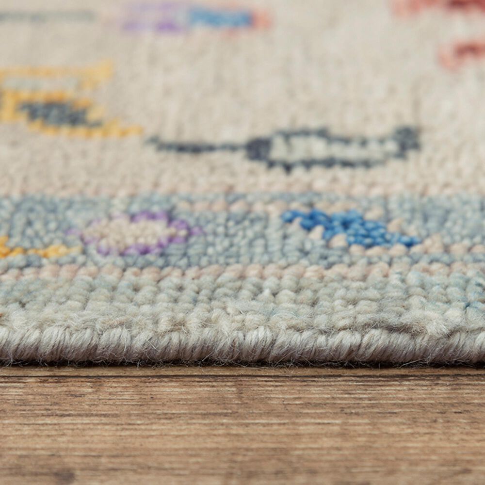 RIZZY Envision 2&#39; x 3&#39; Gray and Beige Area Rug, , large