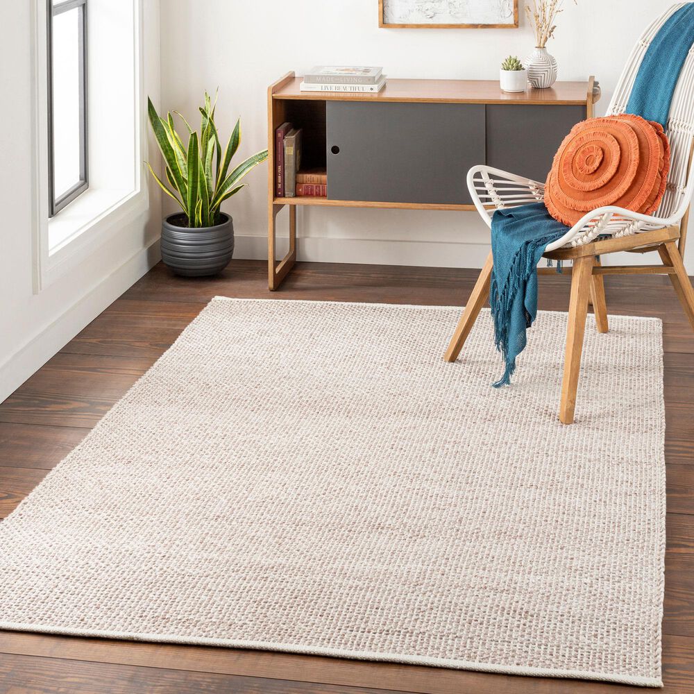 Surya Azalea 10&#39; x 14&#39; Off White and Charcoal Indoor/Outdoor Area Rug, , large