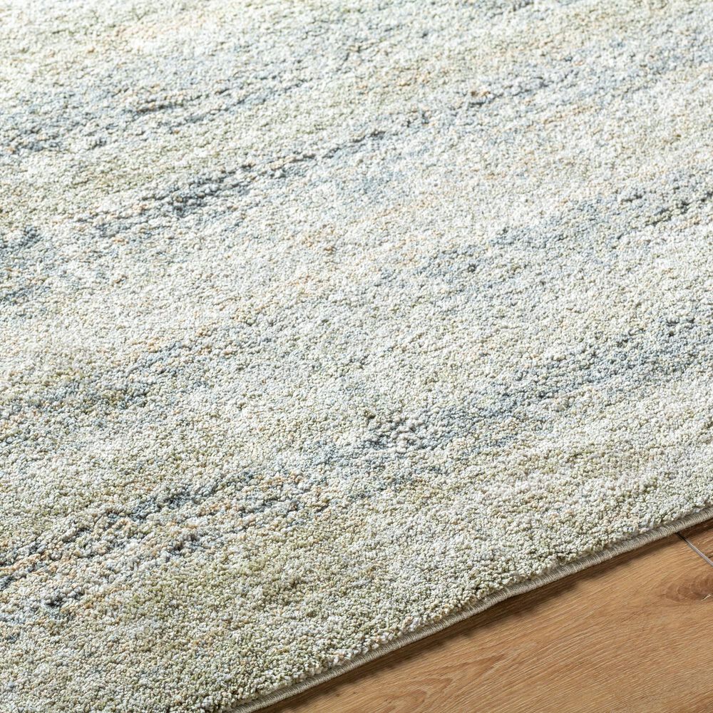Surya Avellino 5&#39;3&quot; x 7&#39; Light Beige, Light Gray, Olive, Light Olive, Tan, Deep Teal and Gray Area Rug, , large