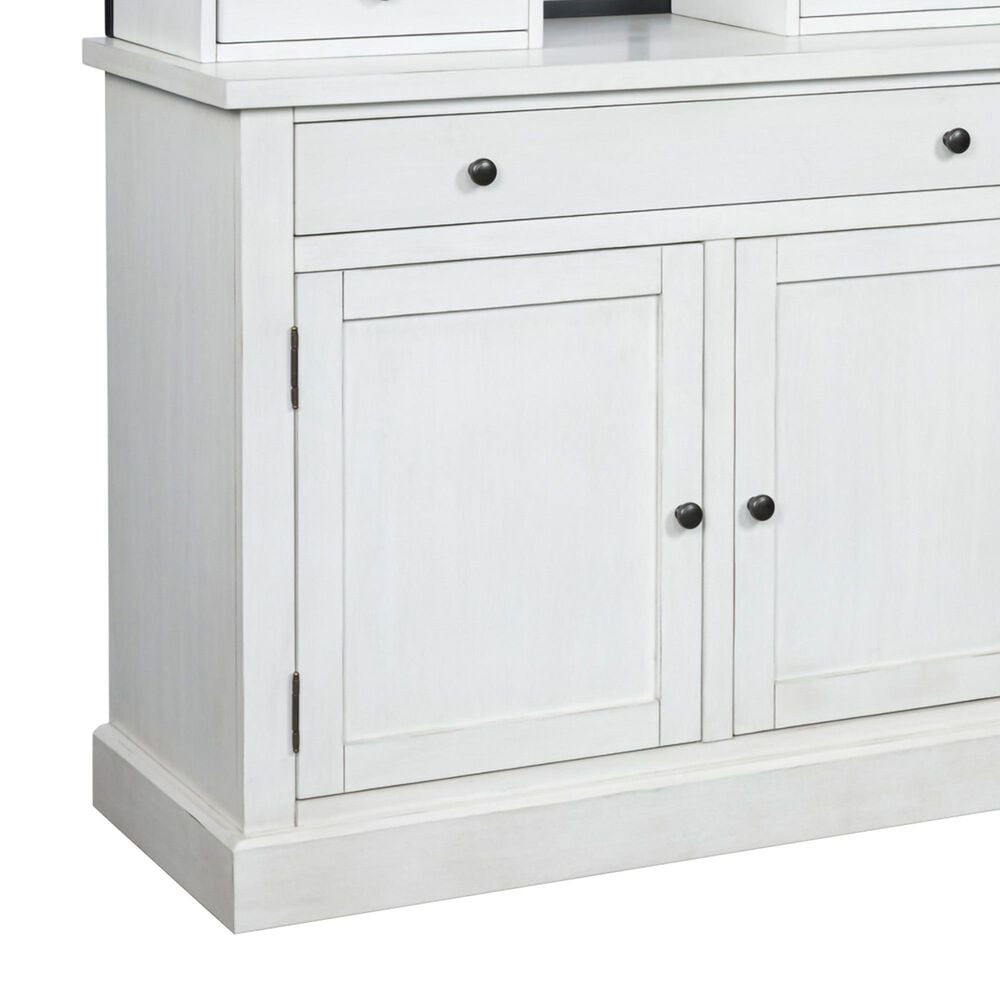 Ashley Greddinton Baker's Rack and Hutch in White and Black, , large