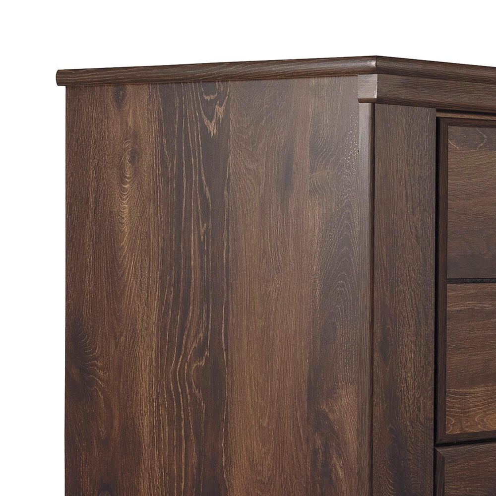 Signature Design by Ashley Quinden 7 Drawer Dresser in Dark Brown Nebraska Furniture Mart