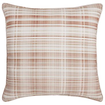 J. Queen Modern Pascal 20" Square Throw Pillow in Cinnamon, , large