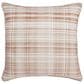 J. Queen New York Pascal 20" Square Throw Pillow in Cinnamon, , large