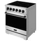 Thor Kitchen Gordon Ramsay 4.6 Cu. Ft. Professional Freestanding Electric Range with Black Handle Kit in Stainless Steel, , large
